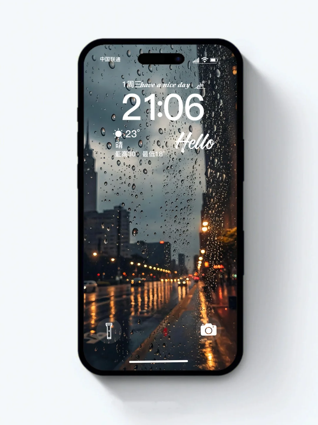 爱惨这组小众质感的隔窗雨景壁纸了！！！