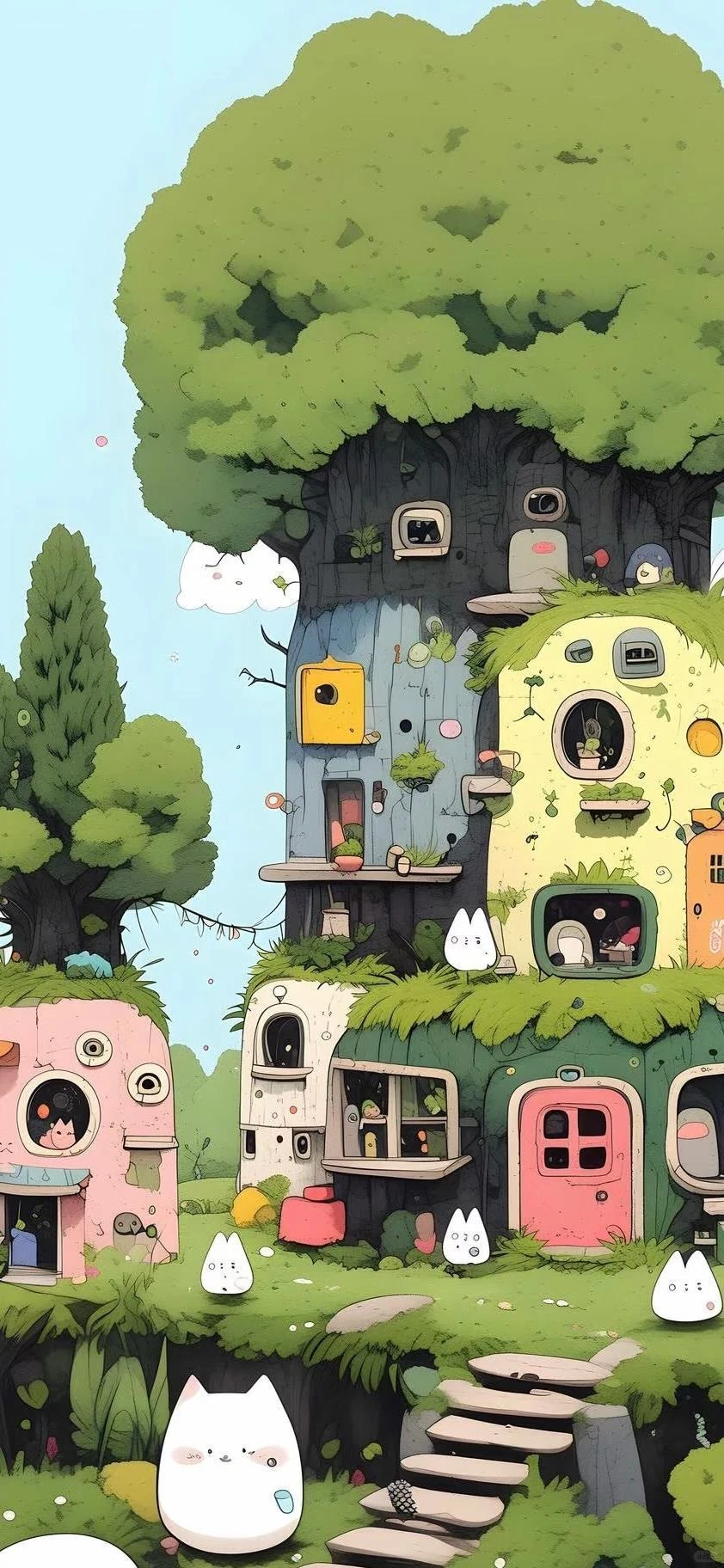 壁纸，日系，清新