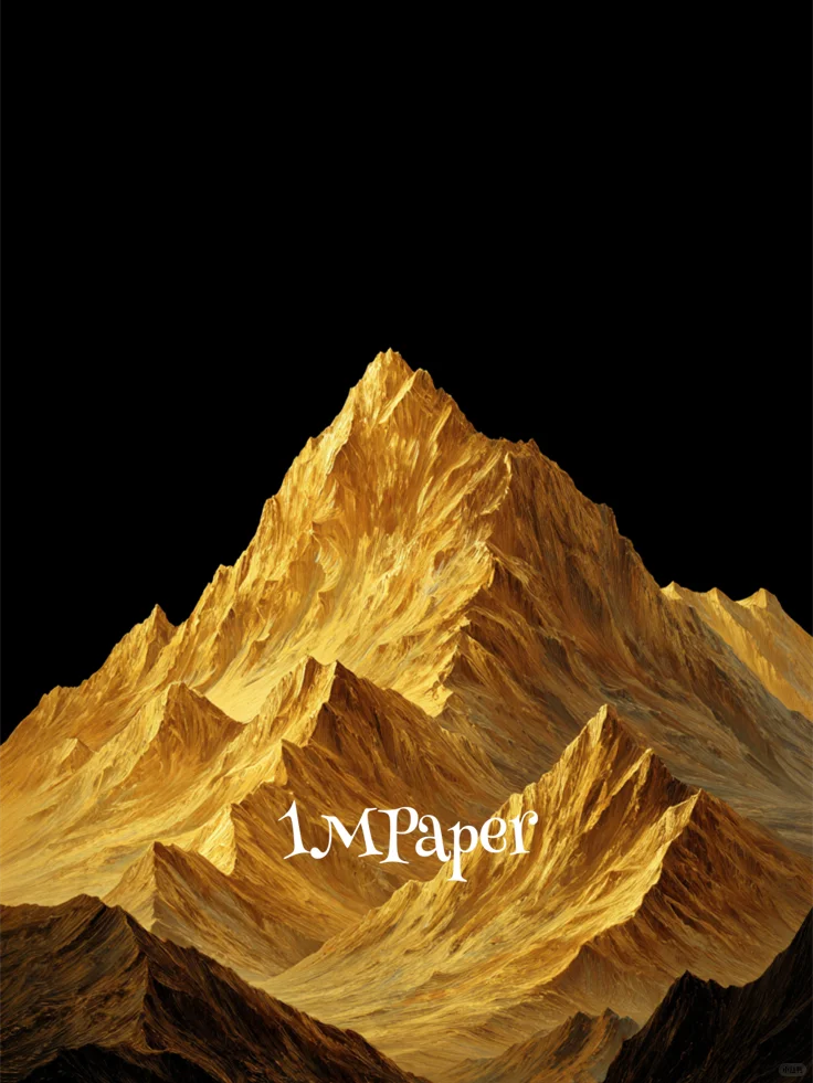 暴富壁纸 l 金色山脉