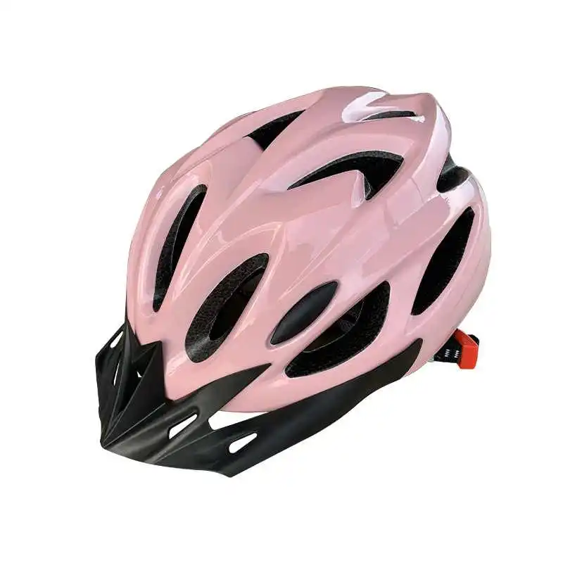 粉色公路车骑行头盔女户外城市骑行自行车山
