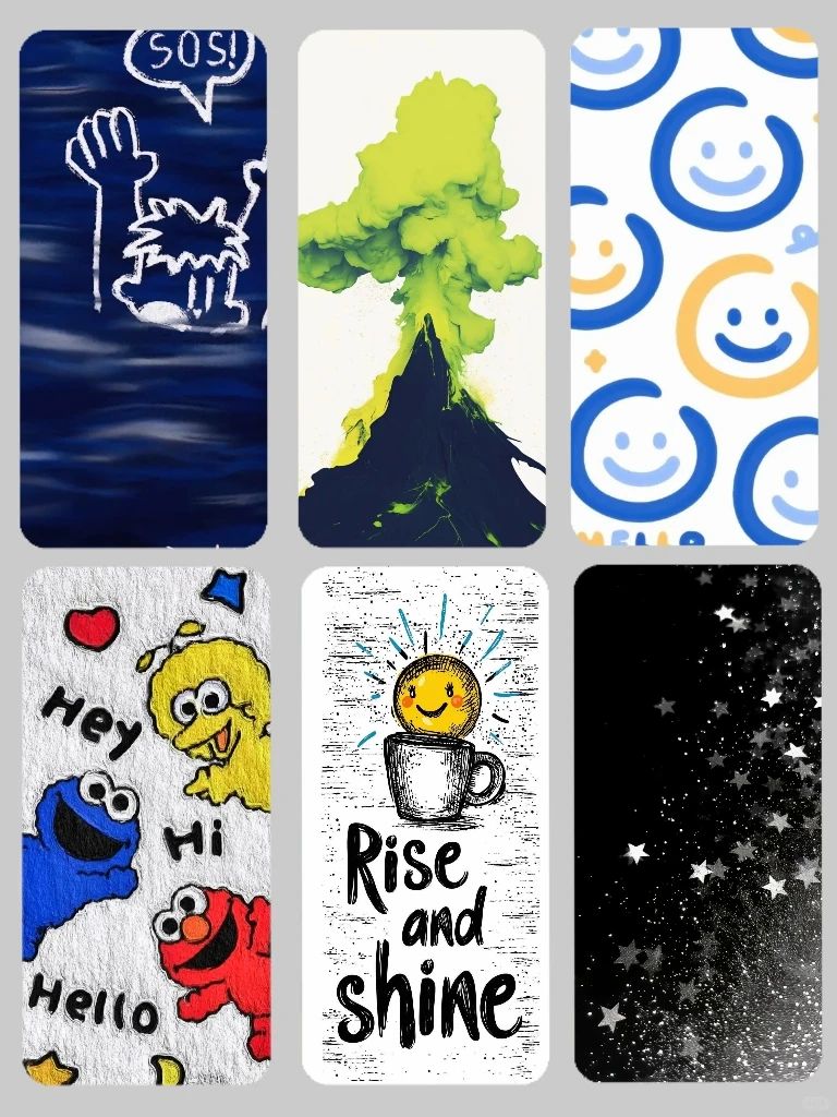 有人喜欢这种壁纸么