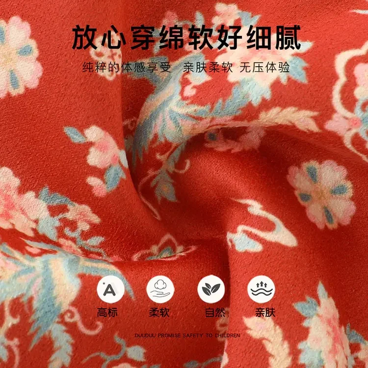 女童冬装爆款，一岁女宝夹棉分体套装🔥