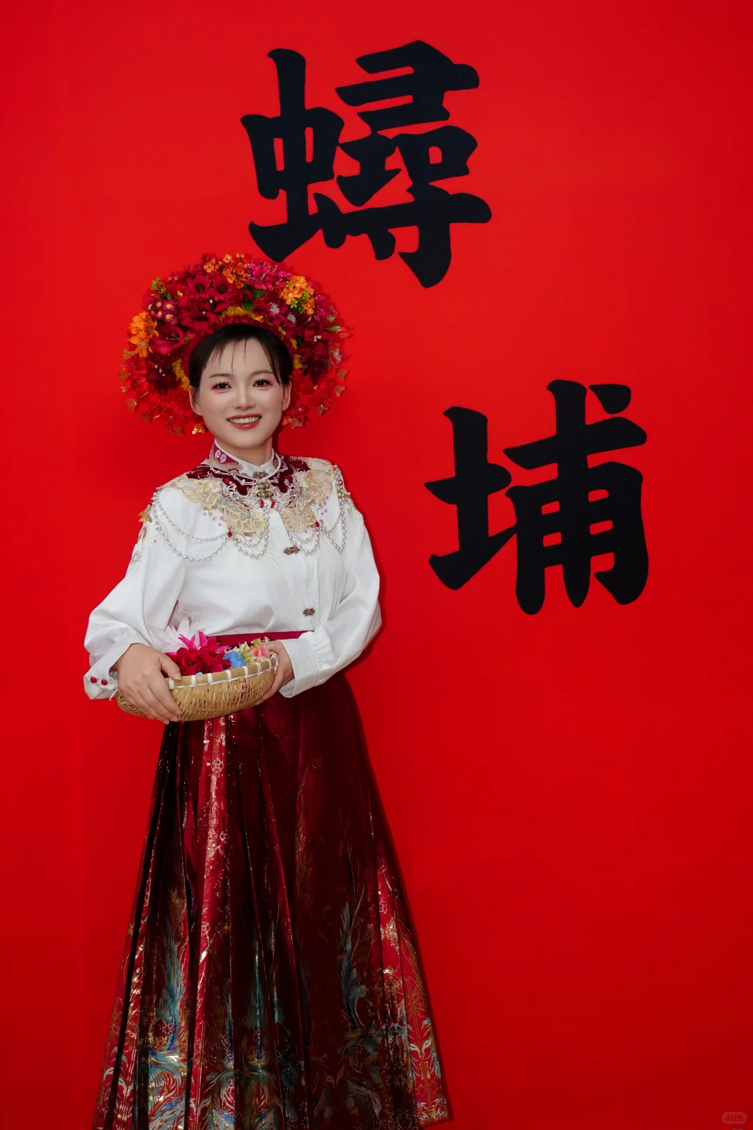 簪花拍照，泉州的浪漫仪式感