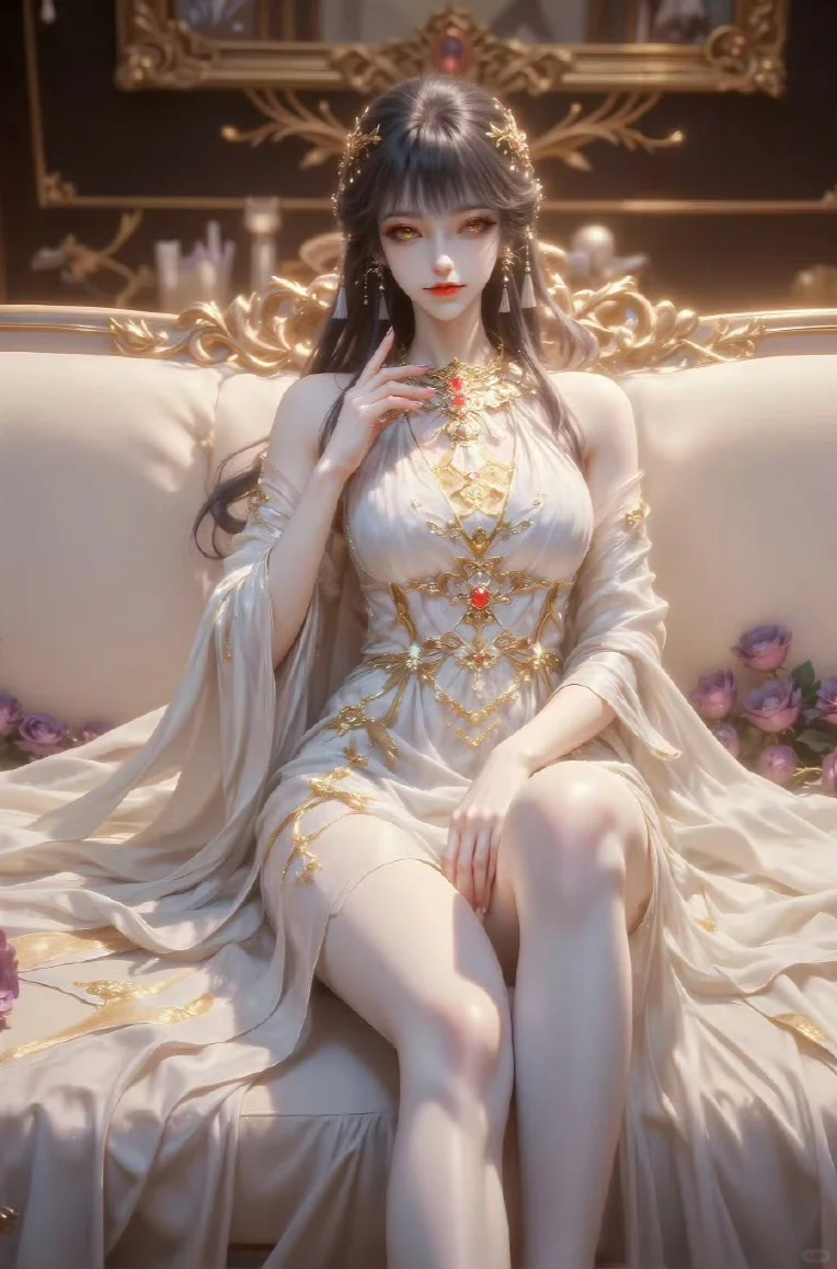 国漫女神性感美腿对比，好身材大长腿高颜值