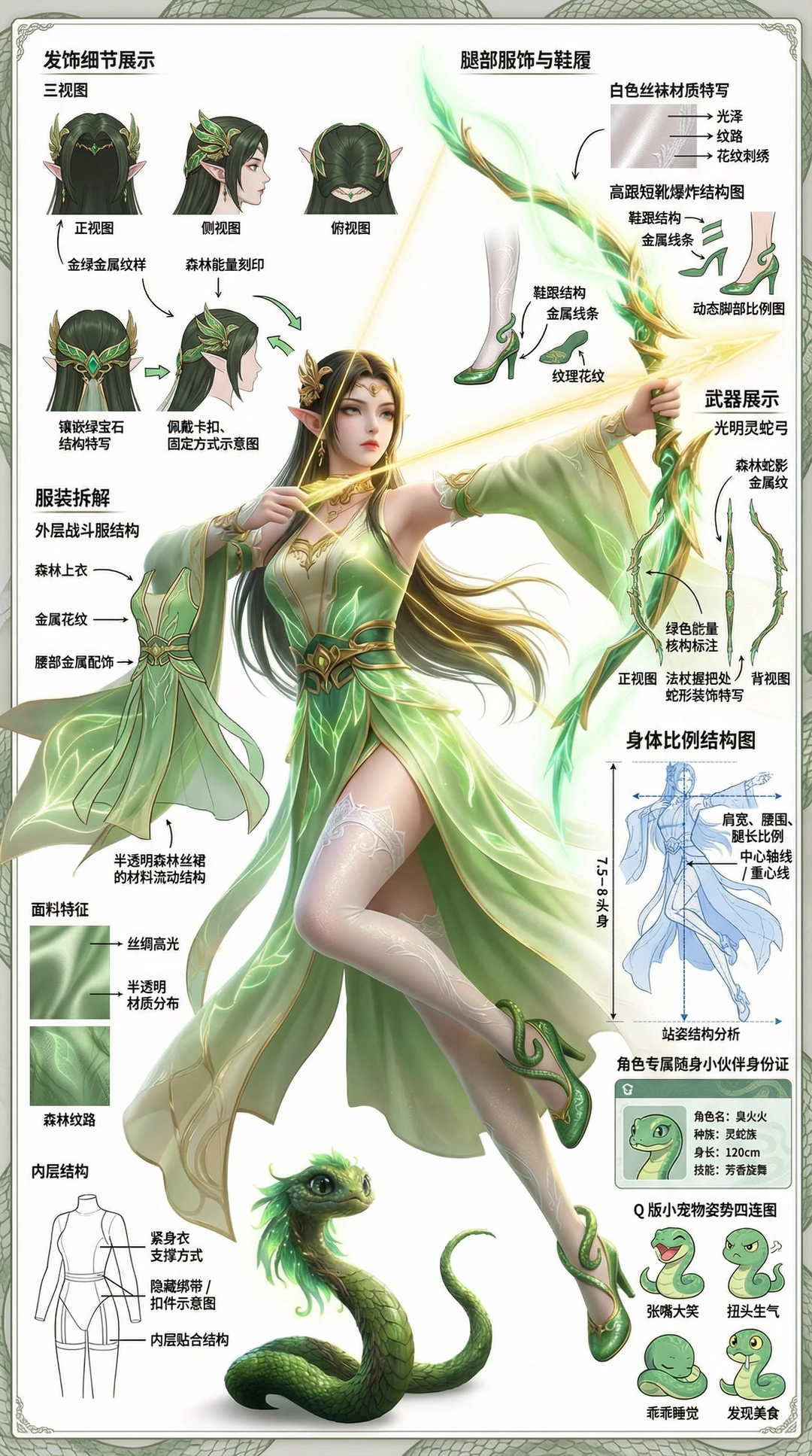 假如斗破里的美女变成精灵射手会怎么样？