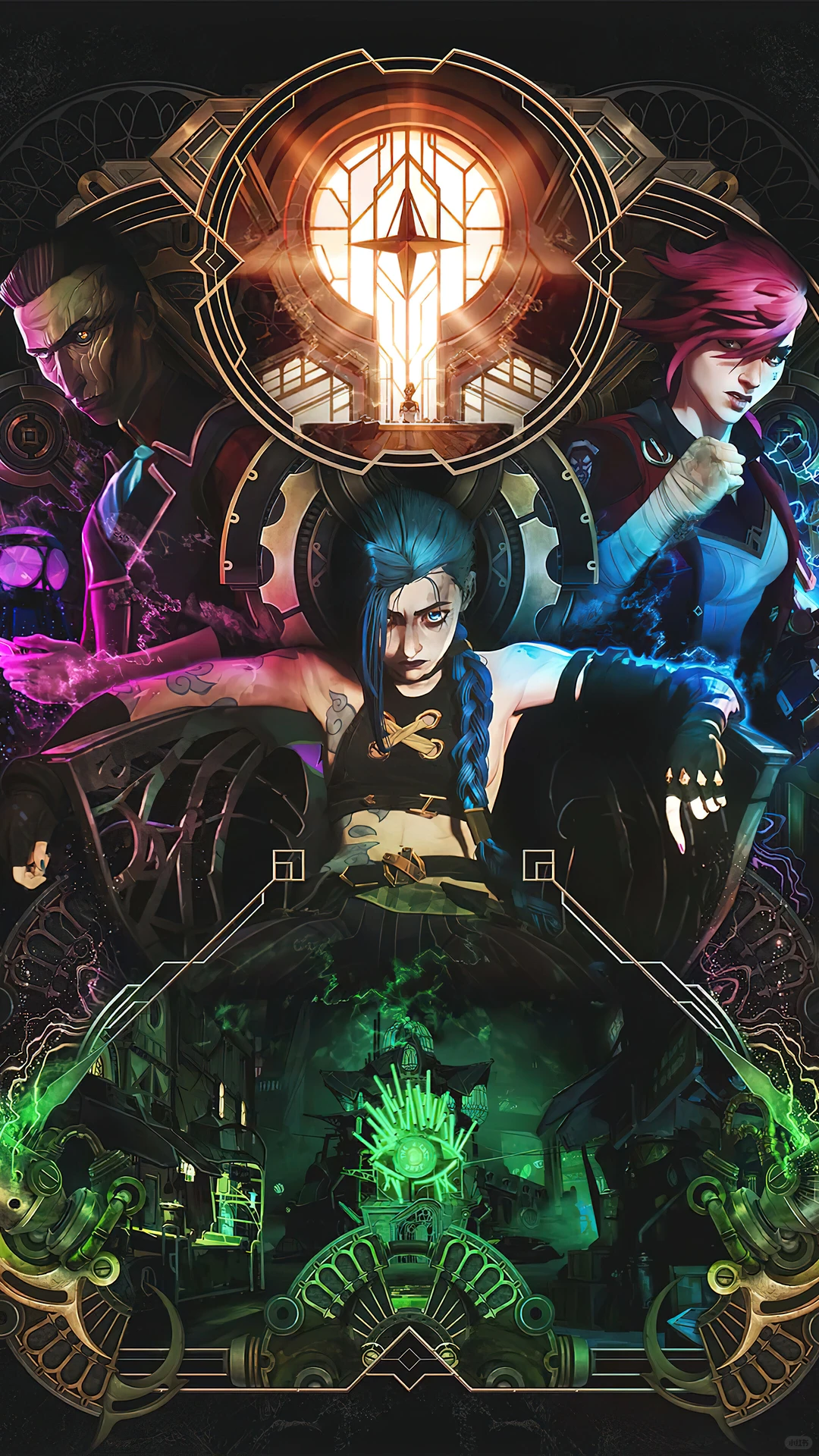 壁纸 |4K 双城之战金克丝 ⚔️🚬