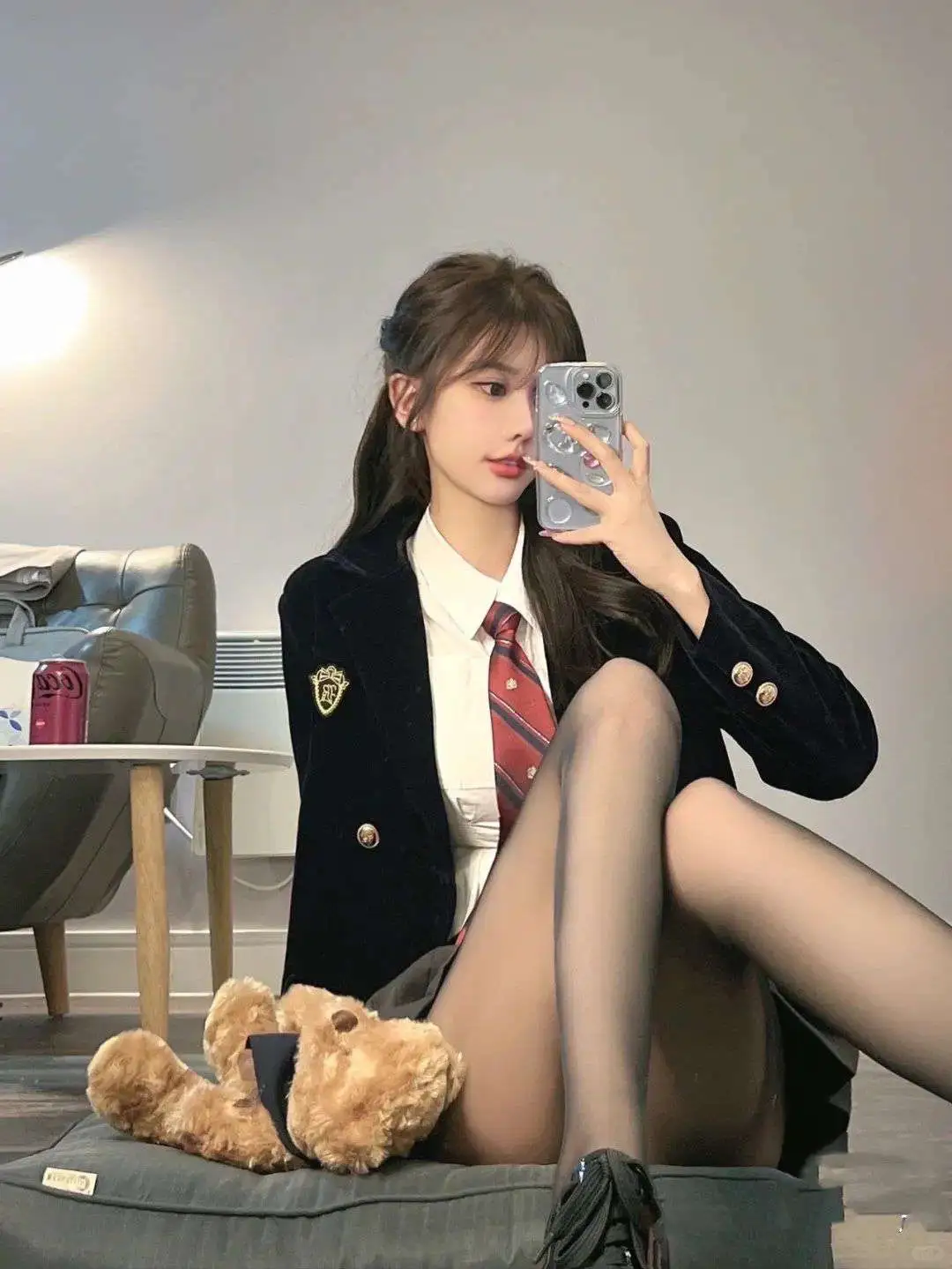 ins甜妹jk穿搭～