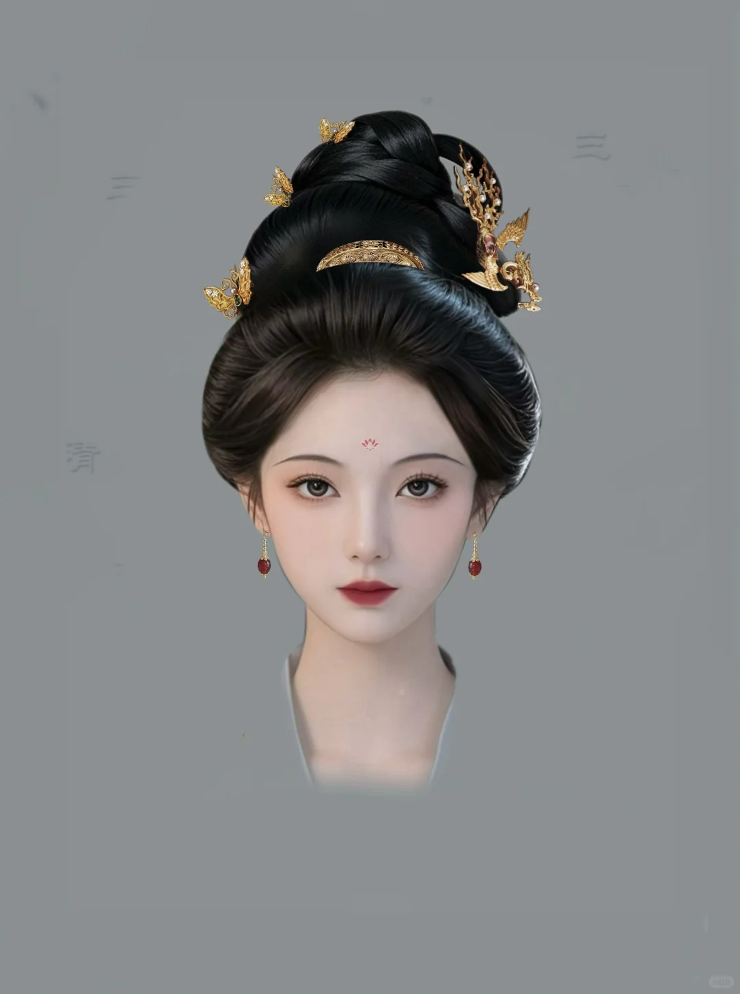 装扮电子头模-架空版浣碧（9套造型）