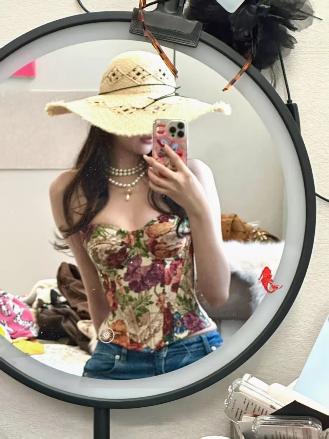 鱼骨胸衣的天花板！