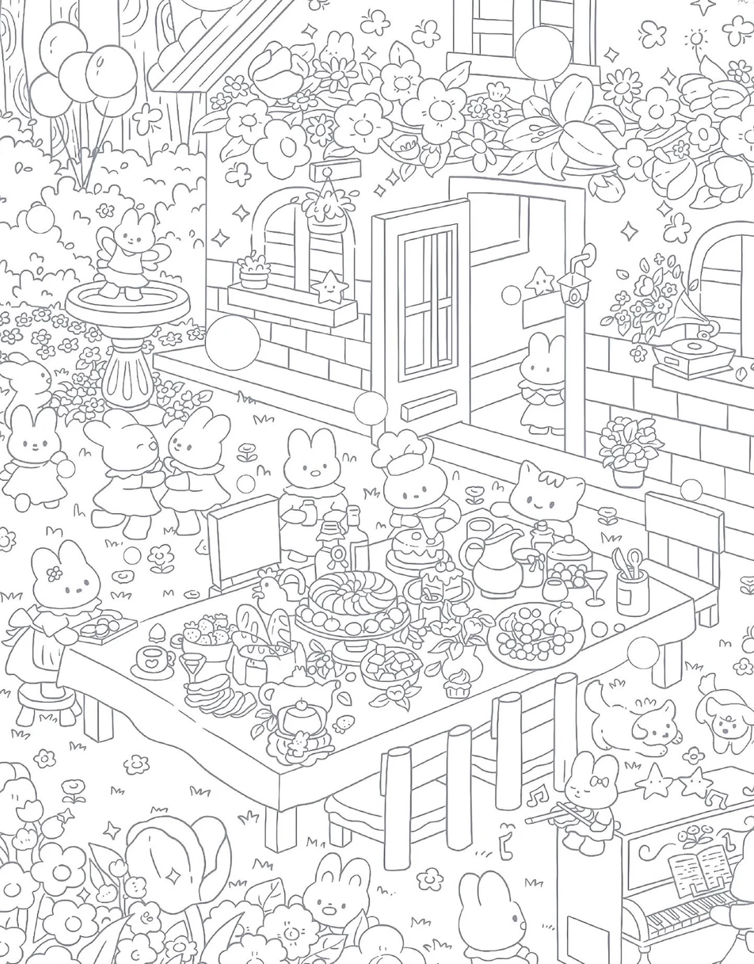 摸鱼必备：超级可爱的涂鸦，超好玩～～