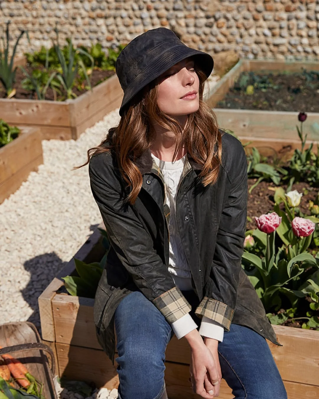 孙俪同款｜Barbour Beadnell女油蜡风衣