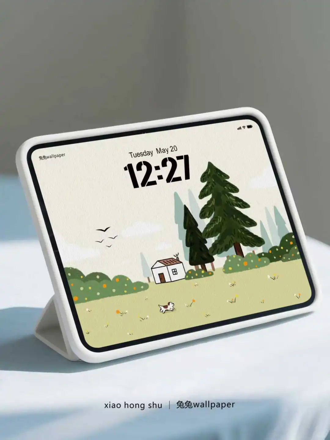 横版平板壁纸｜治愈系插画壁纸｜63