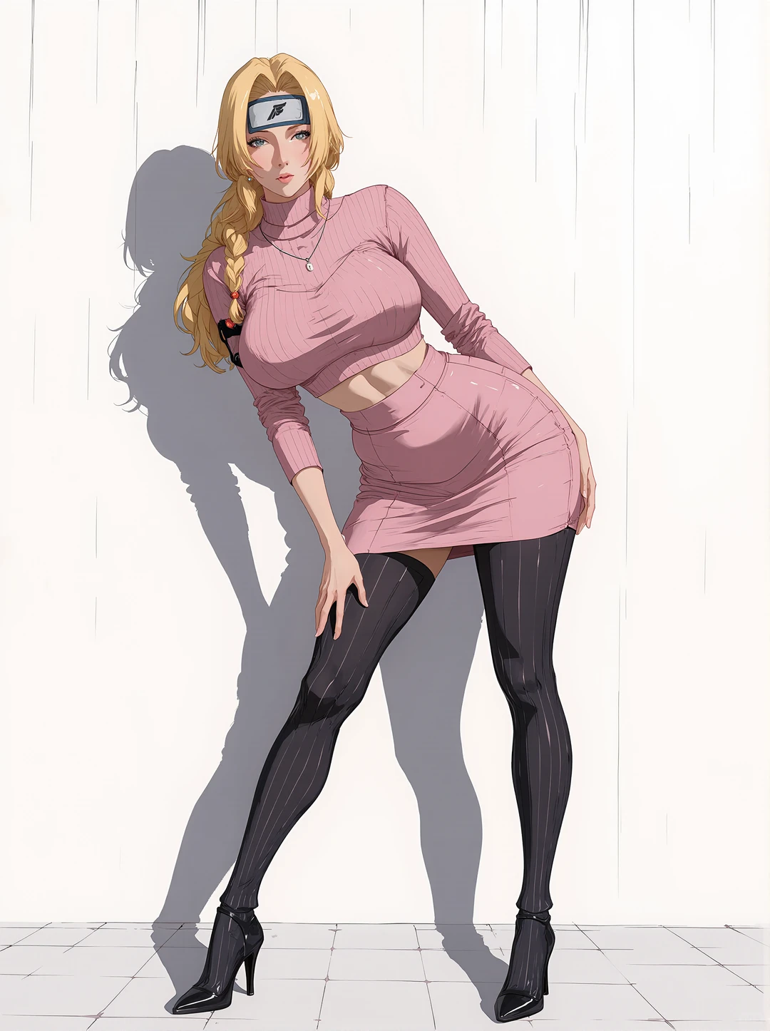 谁家妹子这么辣啊！纲手-不一样的穿搭