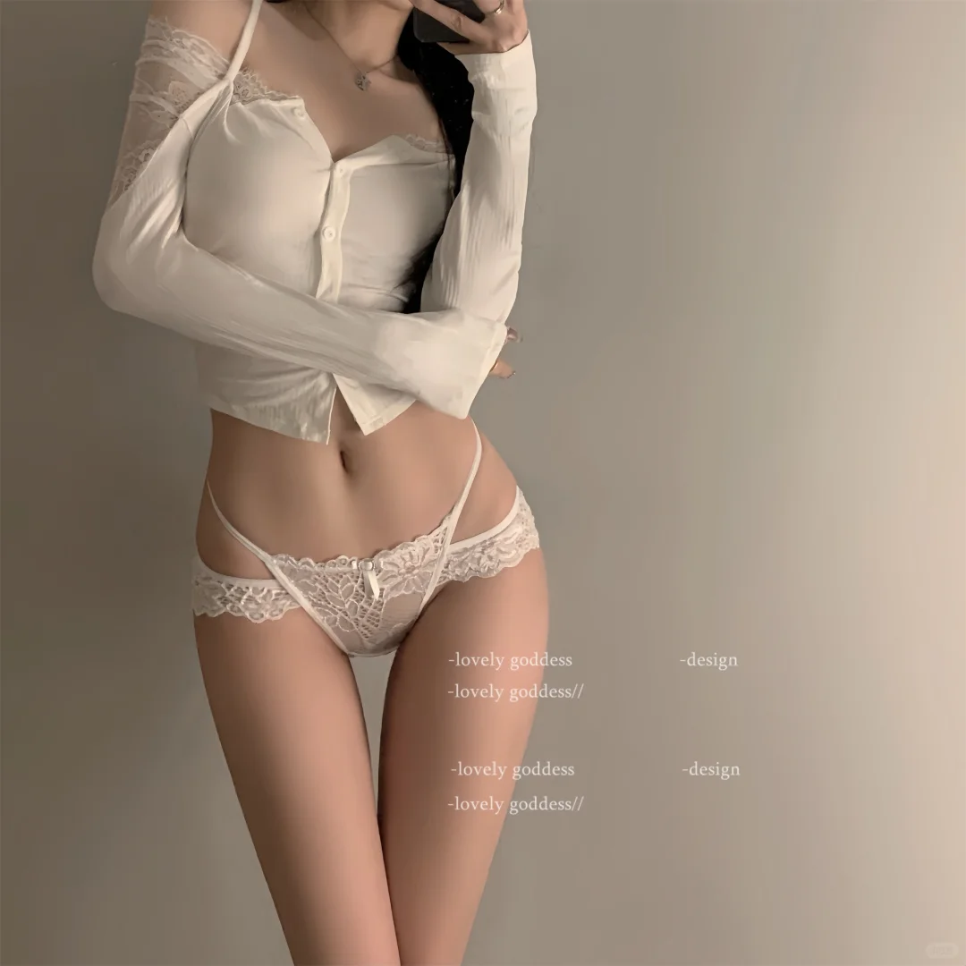 氛围感拉满！这条紫色蕾丝内裤我爱到不行！