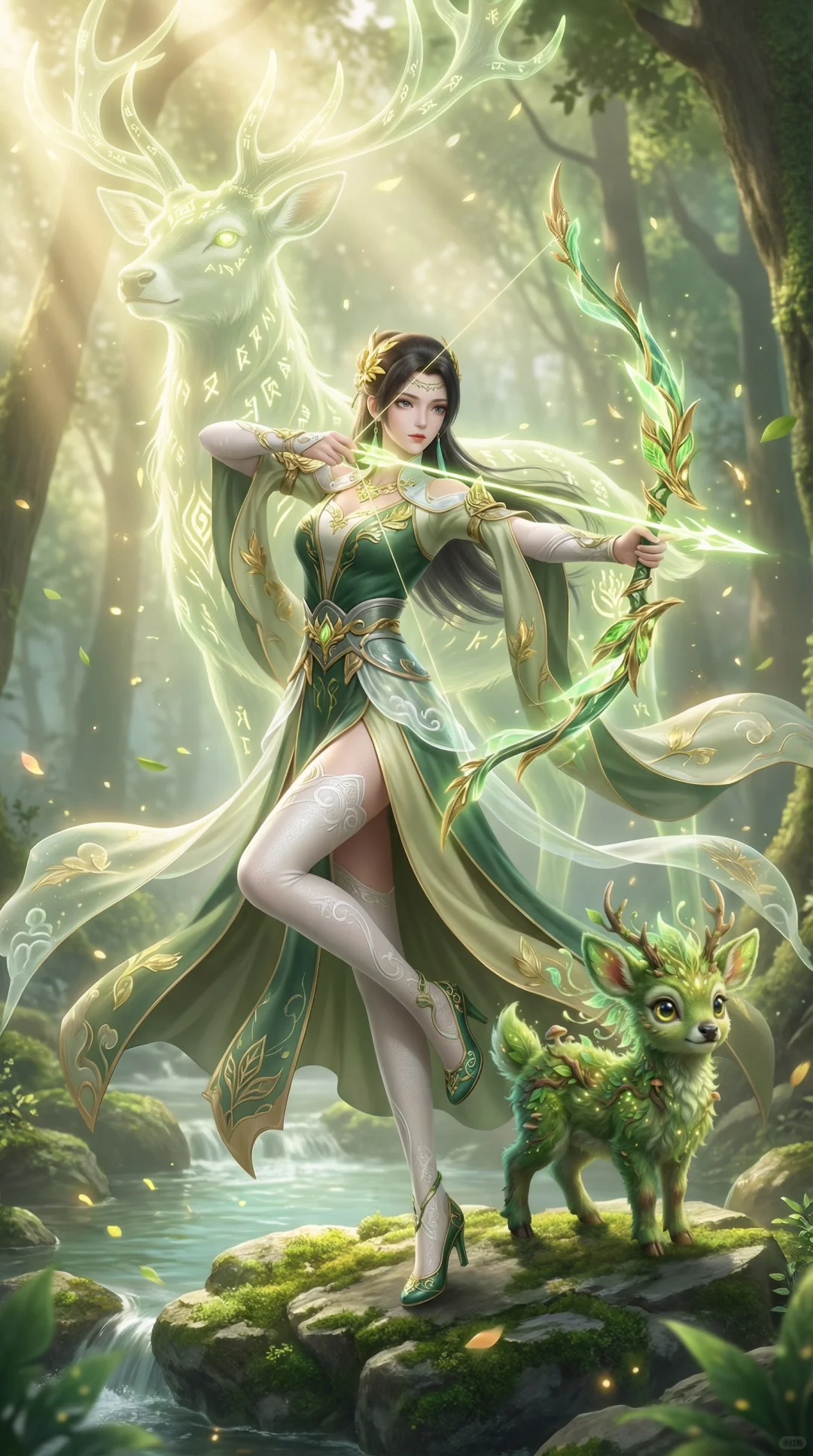 假如斗破里的美女变成精灵射手会怎么样？