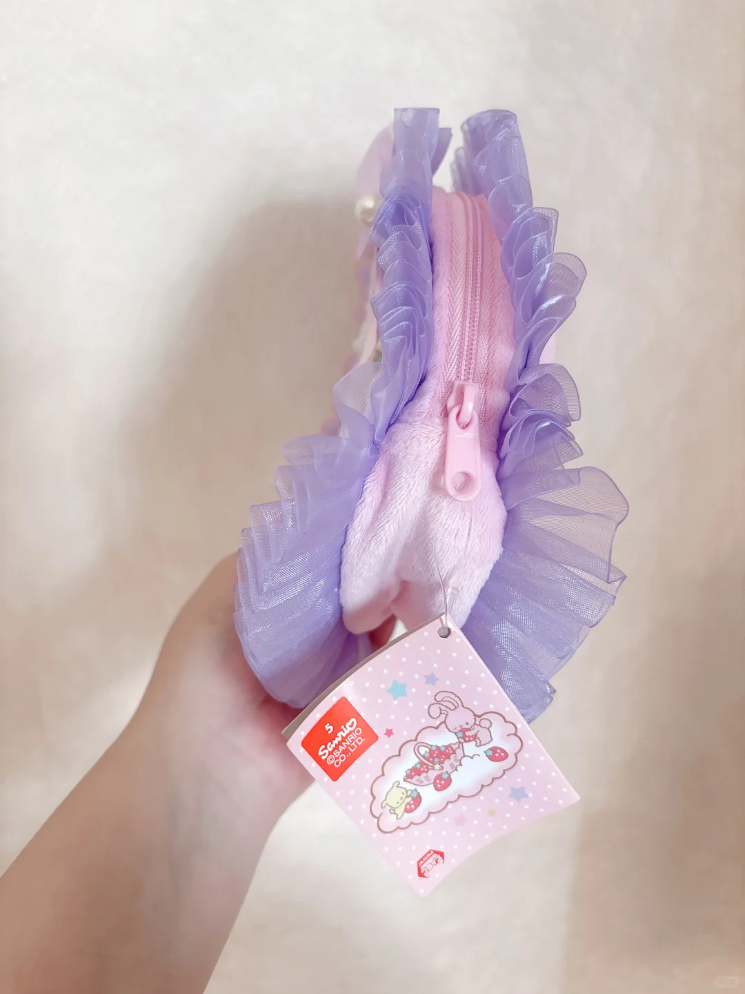 梦幻到尖叫！双子星蕾丝花边收纳包绝美出