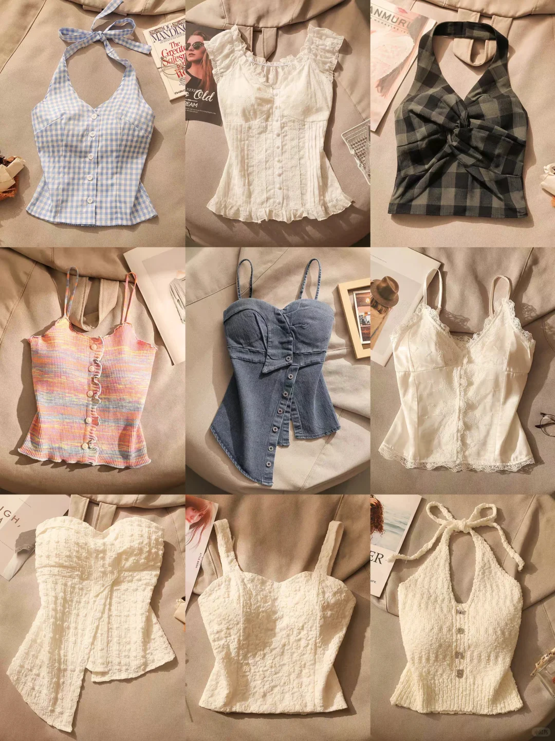 夏季吊带合集，均价29💰