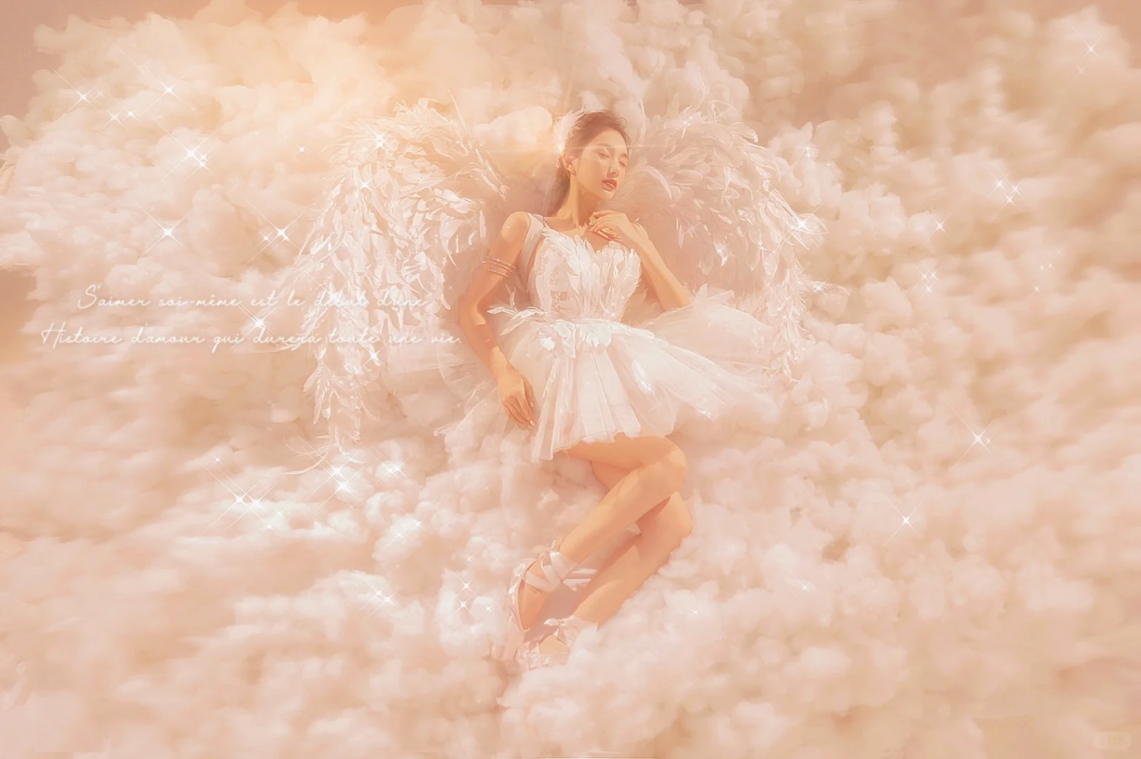 闯入云端☁️的天使｜少女心炸裂的天使写真
