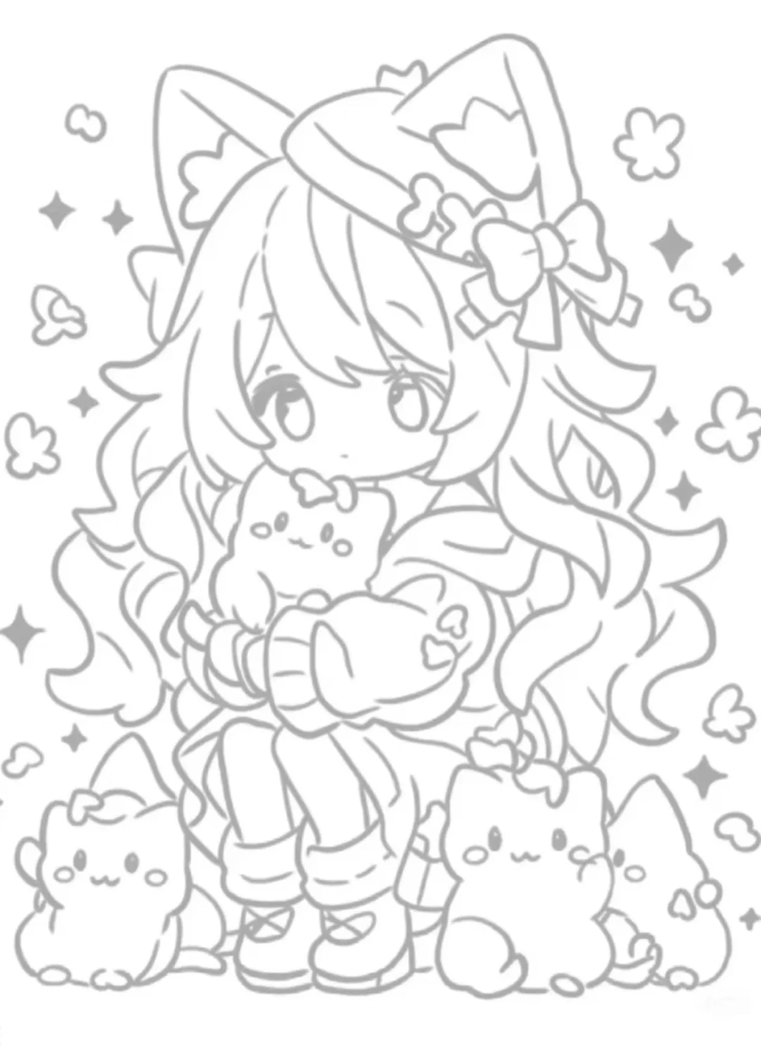 控笔练习图人物系列