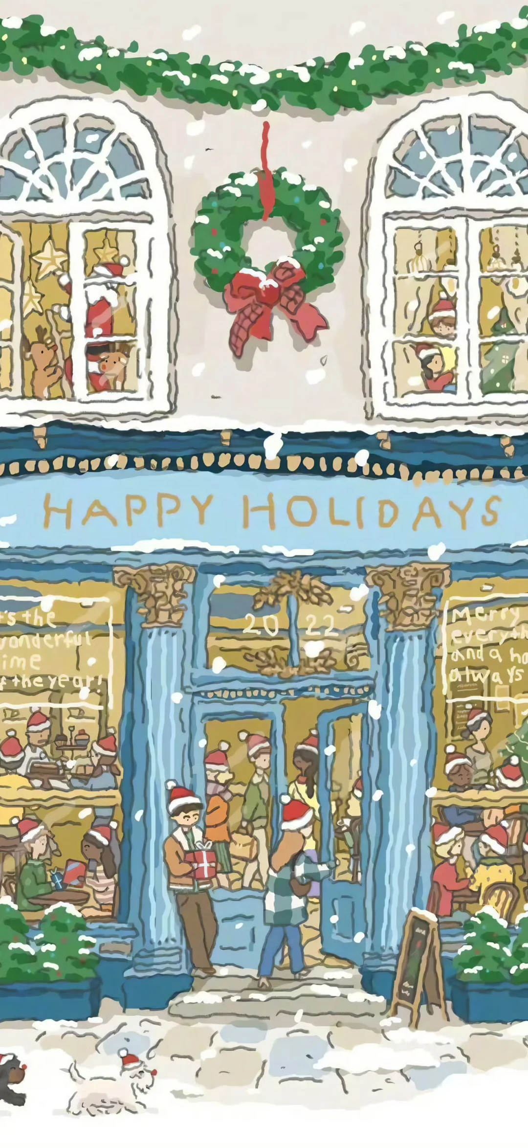 20251204手机壁纸｜很难不爱的插画壁纸～