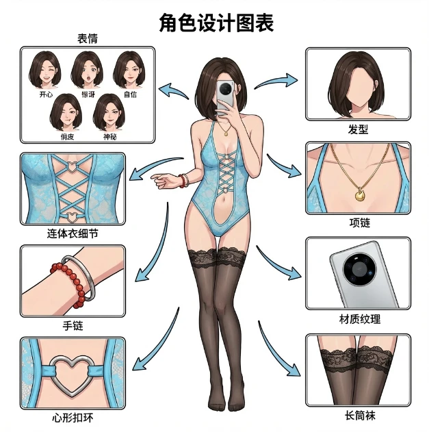 坚持发Ai穿搭的第2天（2/100）