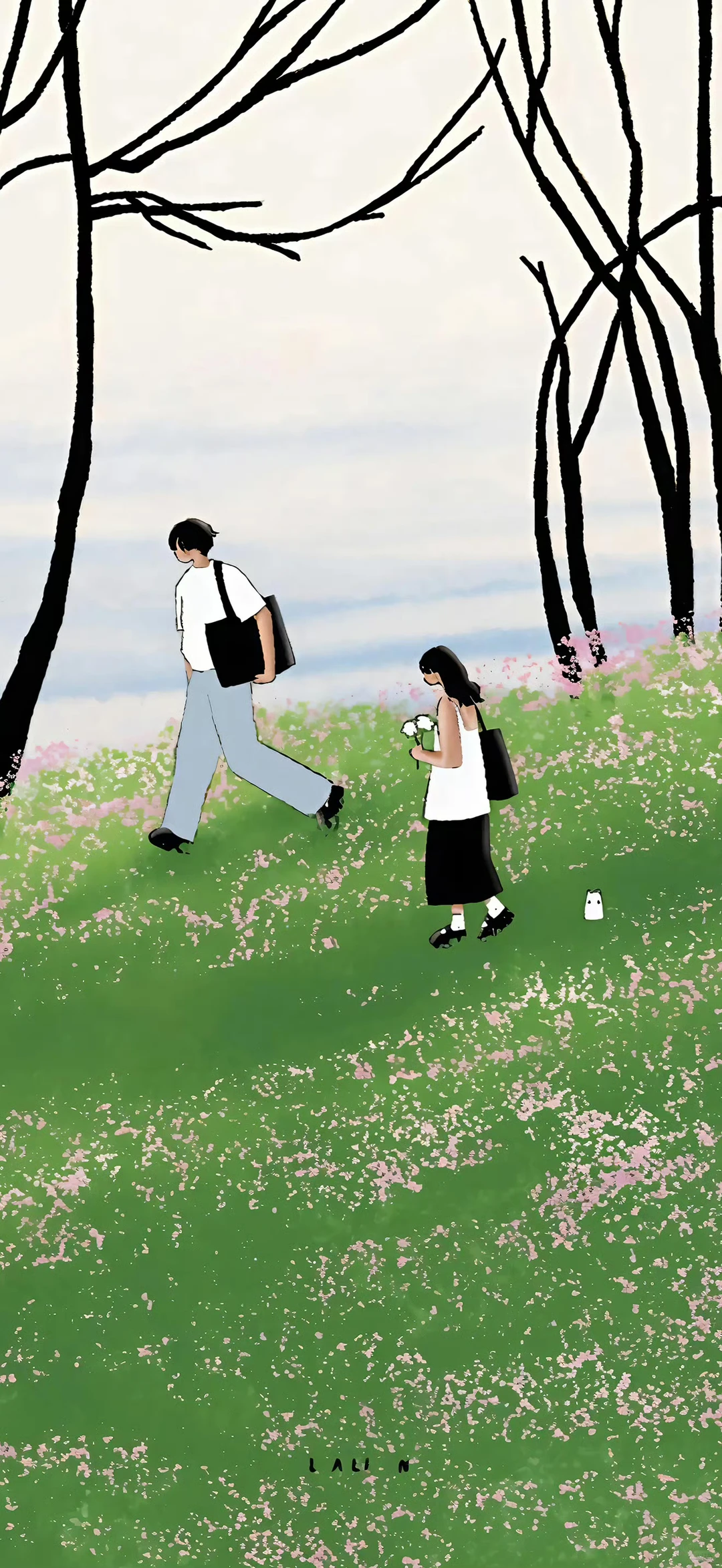 20251204手机壁纸｜很难不爱的插画壁纸～