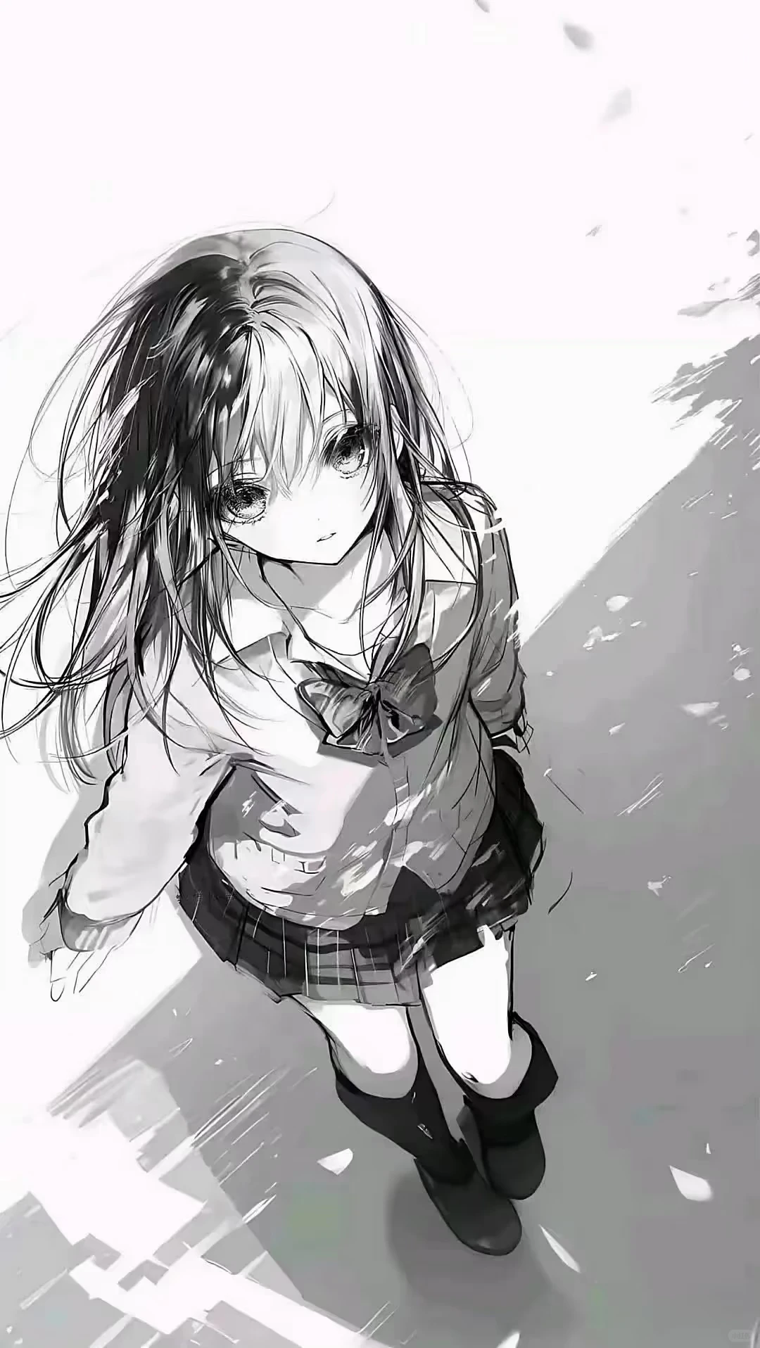 Share|权威黑白漫稿壁纸