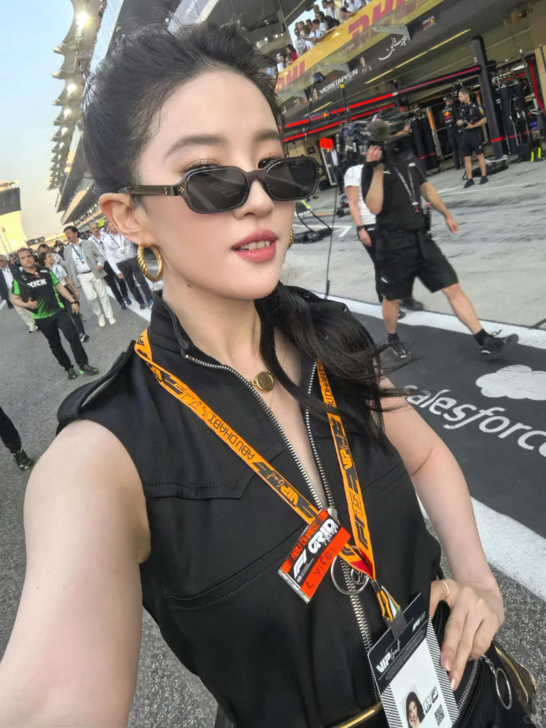 #刘亦菲由内而外散发出的好状态#