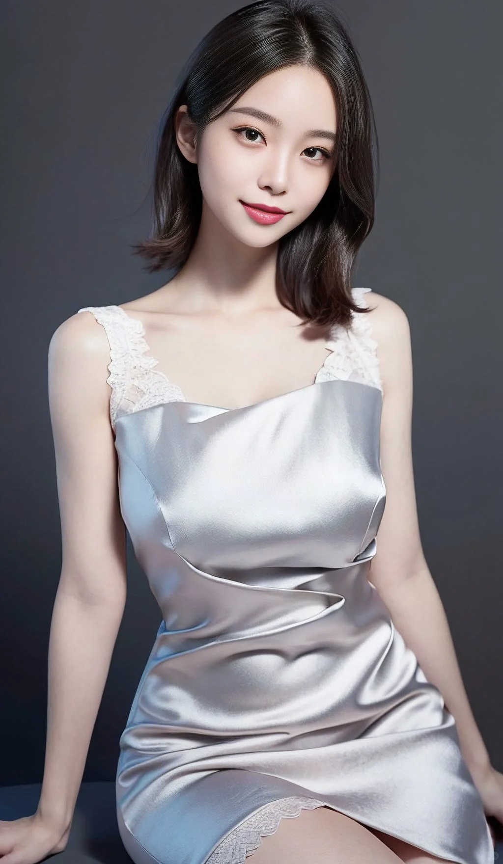 冰丝连衣裙AI穿搭