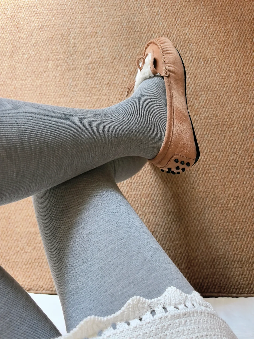 175大长腿可穿的灰色裤袜！！！