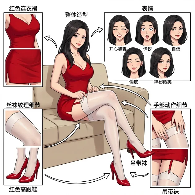 坚持发Ai穿搭的第2天（2/100）