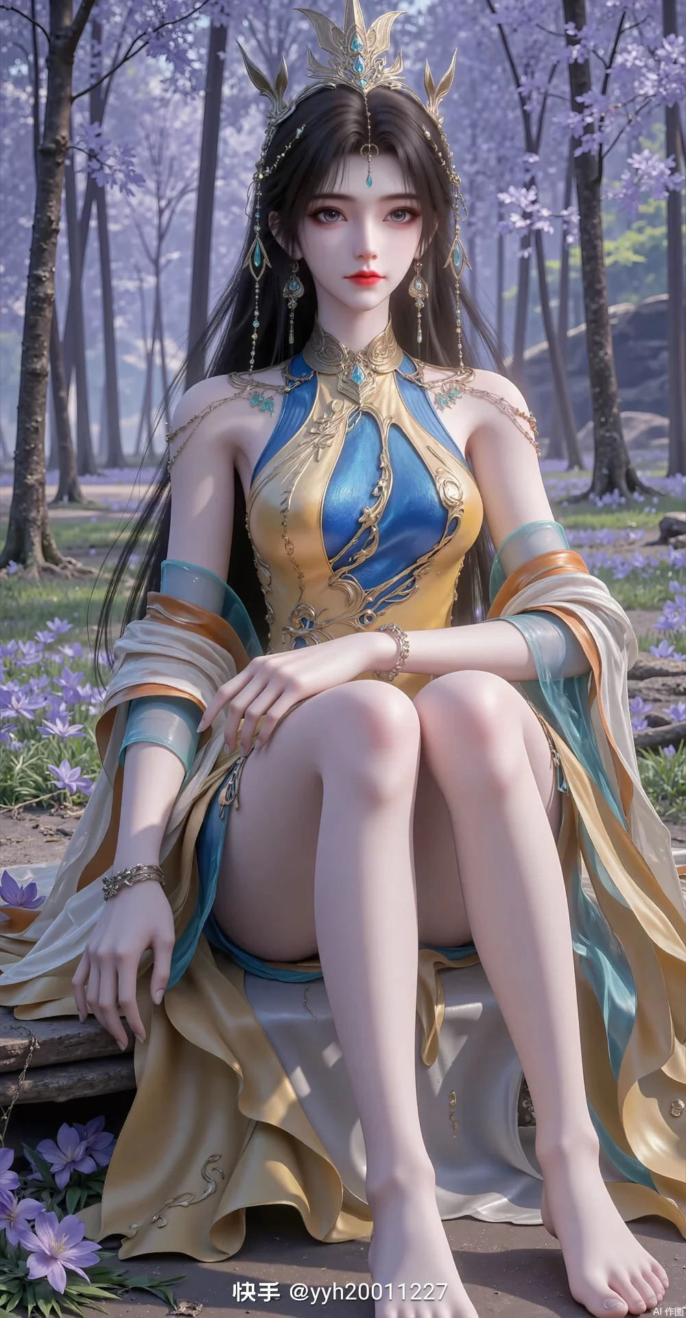 今天来个仙气飘飘的！