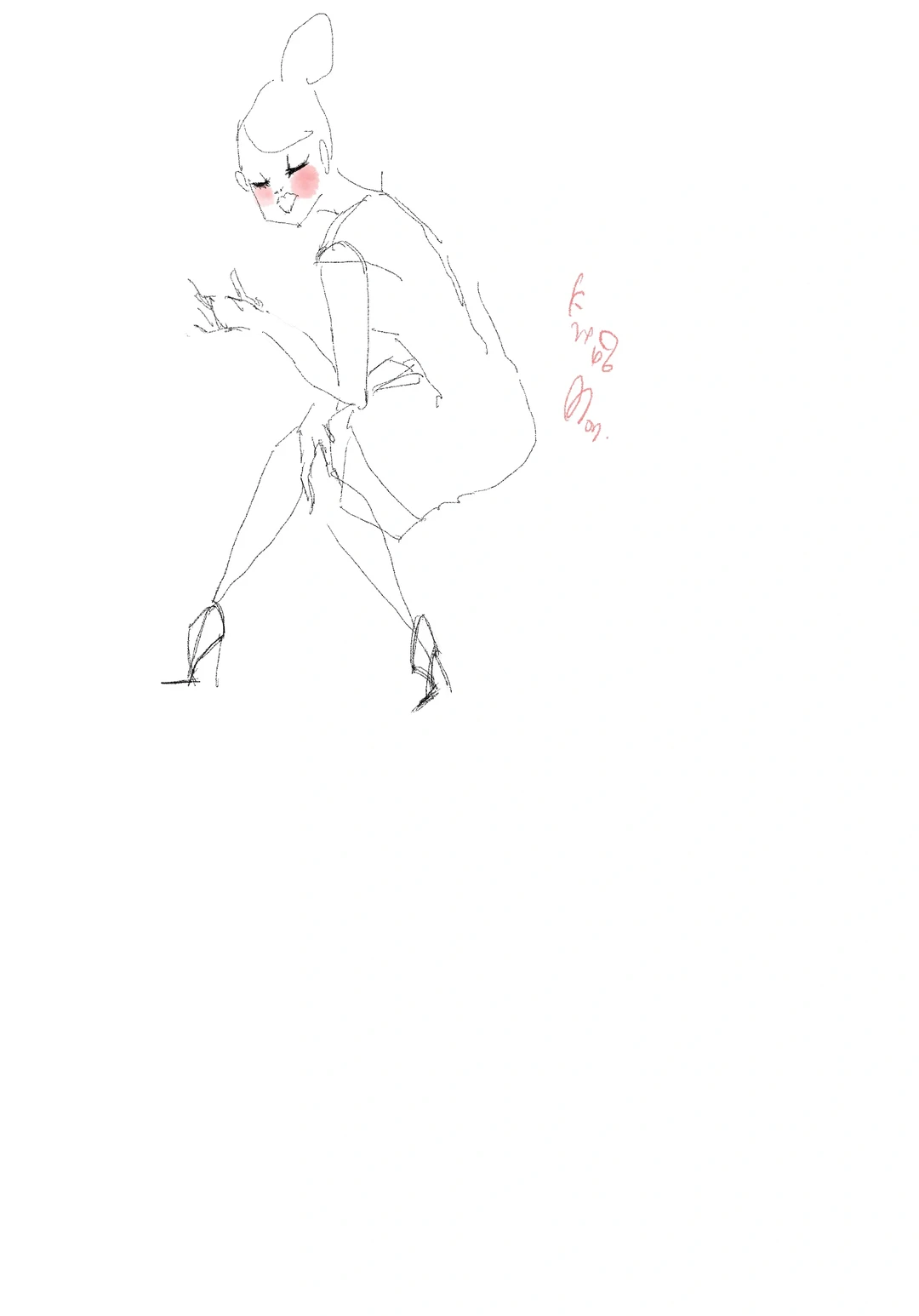 我画的可爱女人