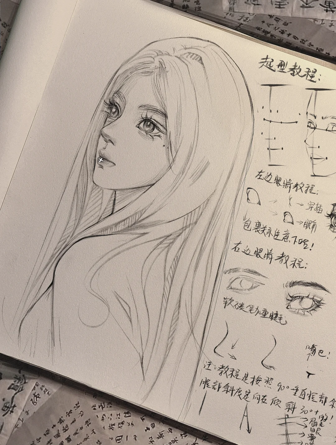 3/1侧｜画繁为简｜太细了妹妹会了🦋