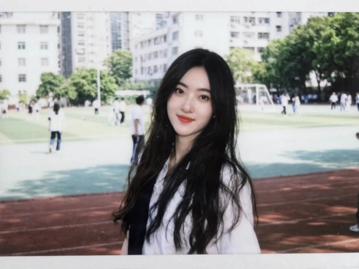 弥补了上学时期缺少的照片