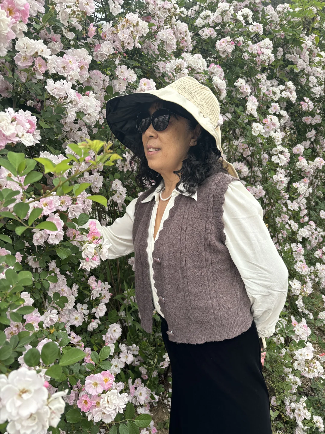 女儿说我比她会穿搭~