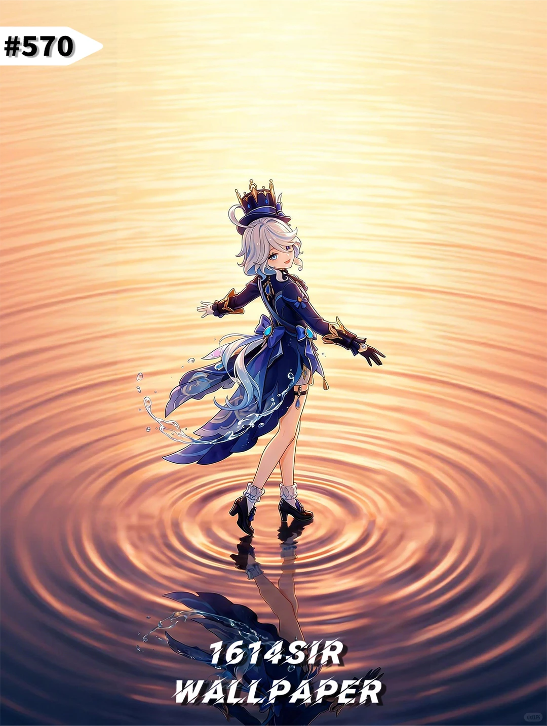 原神壁纸 | 芙宁娜 | 微光倾城