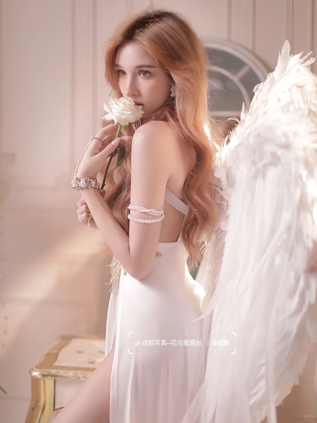 惊艳‼️每个女孩心中都会有一个天使梦✨