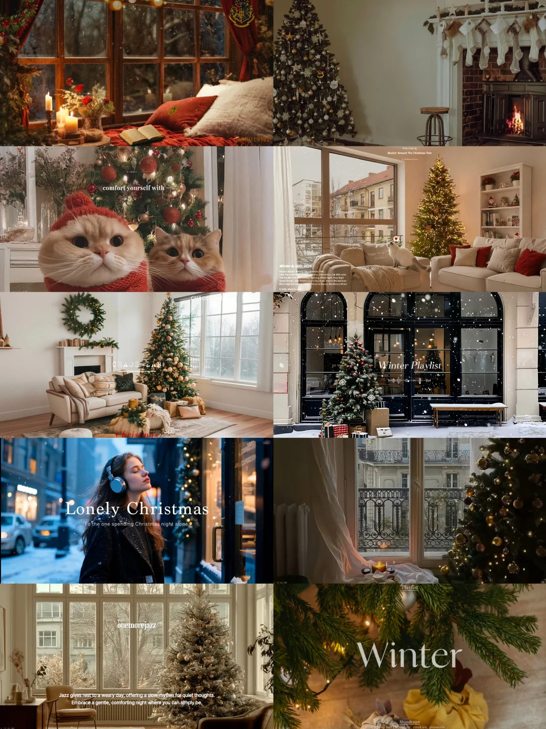 ❄️🎄圣诞氛围感壁纸来啦～公举请自取