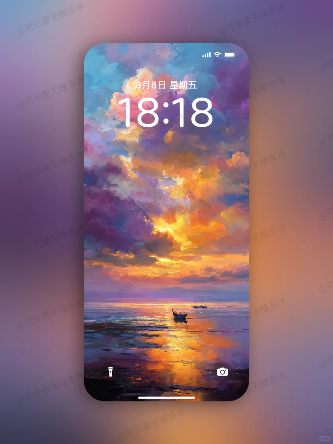 壁纸166 | 海边 日暮