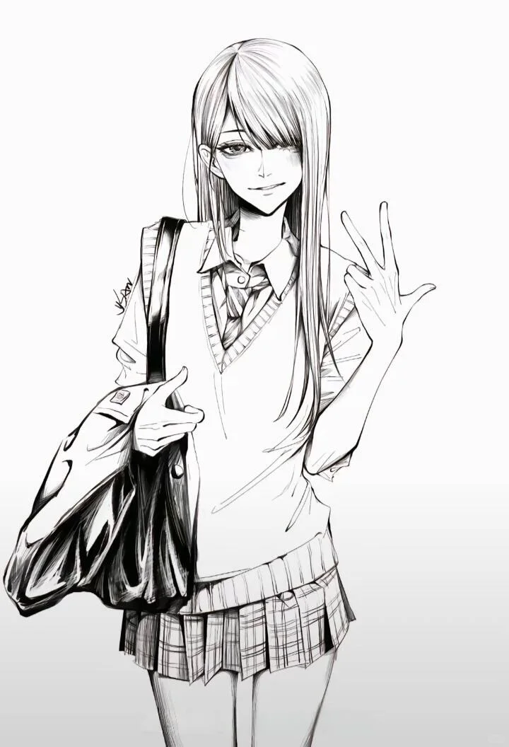 ｈｅｉｓｅ线稿背景壁纸