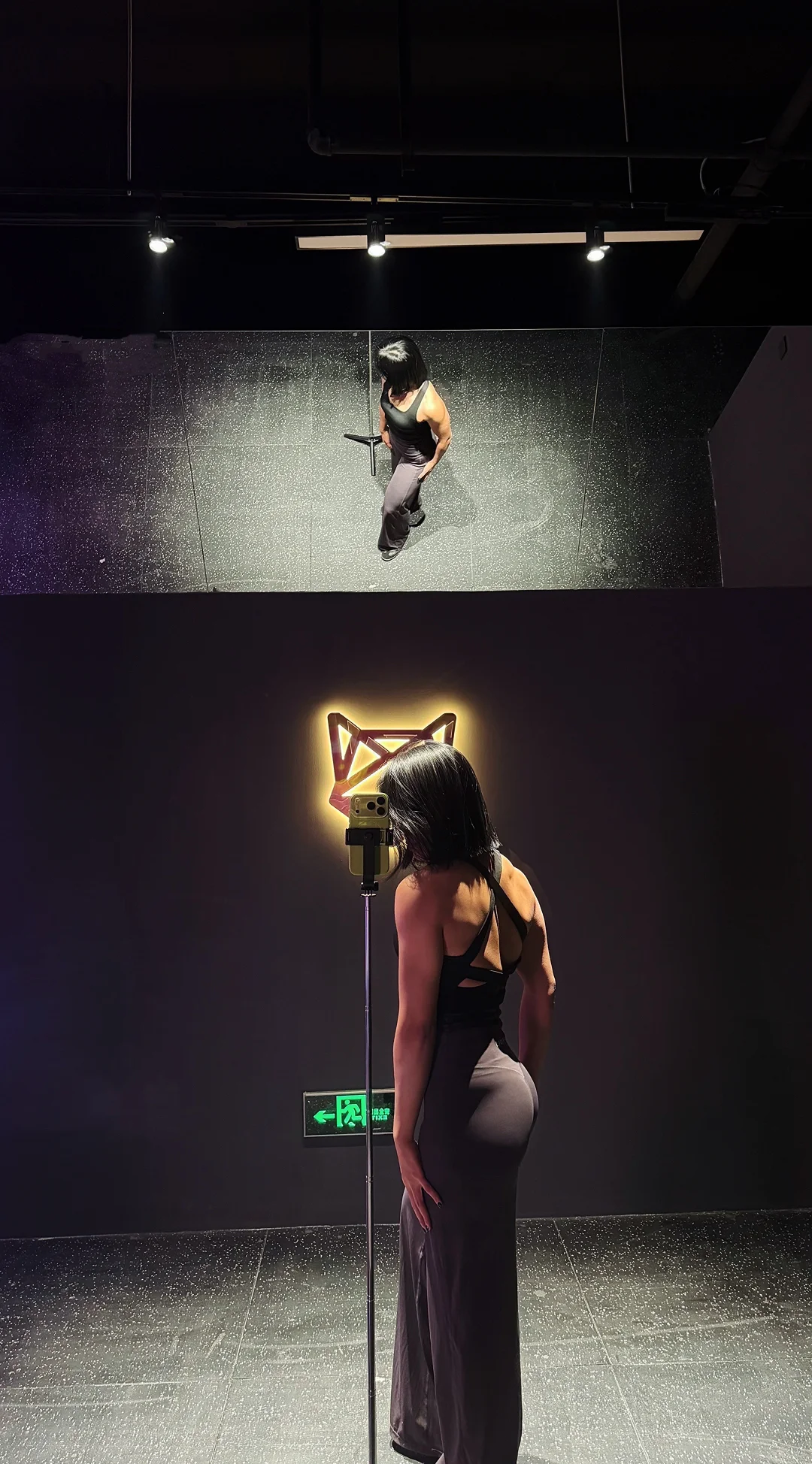 在临沂只带女生上课的健身女教练