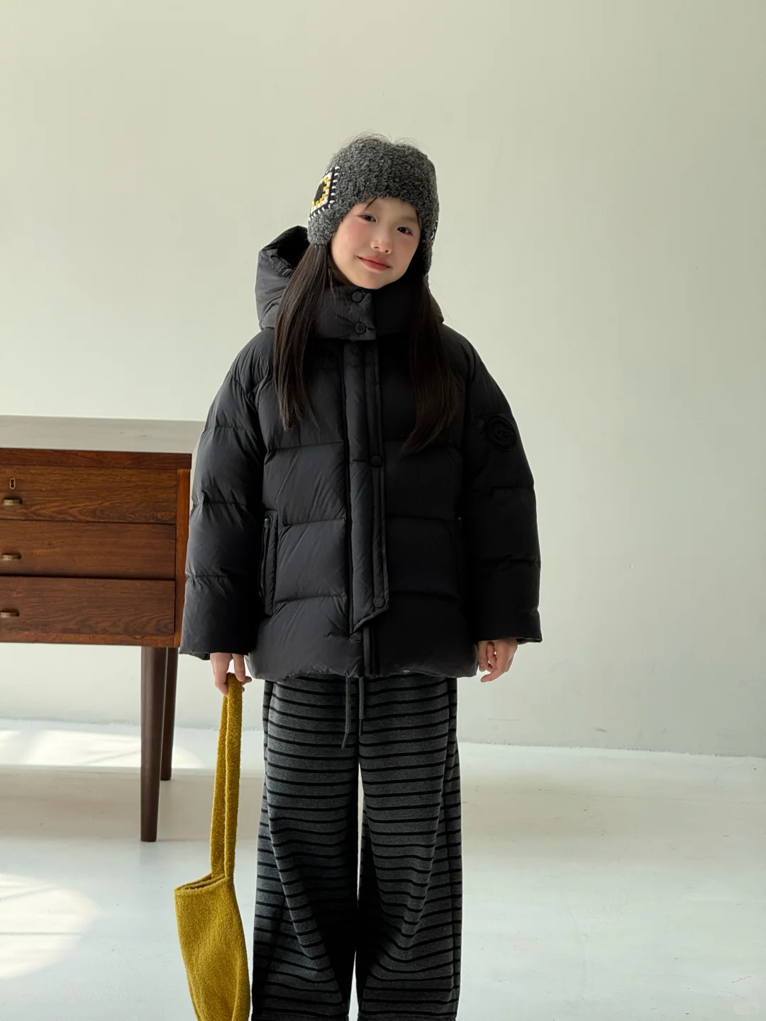 今天是韩女的羽绒服穿搭～