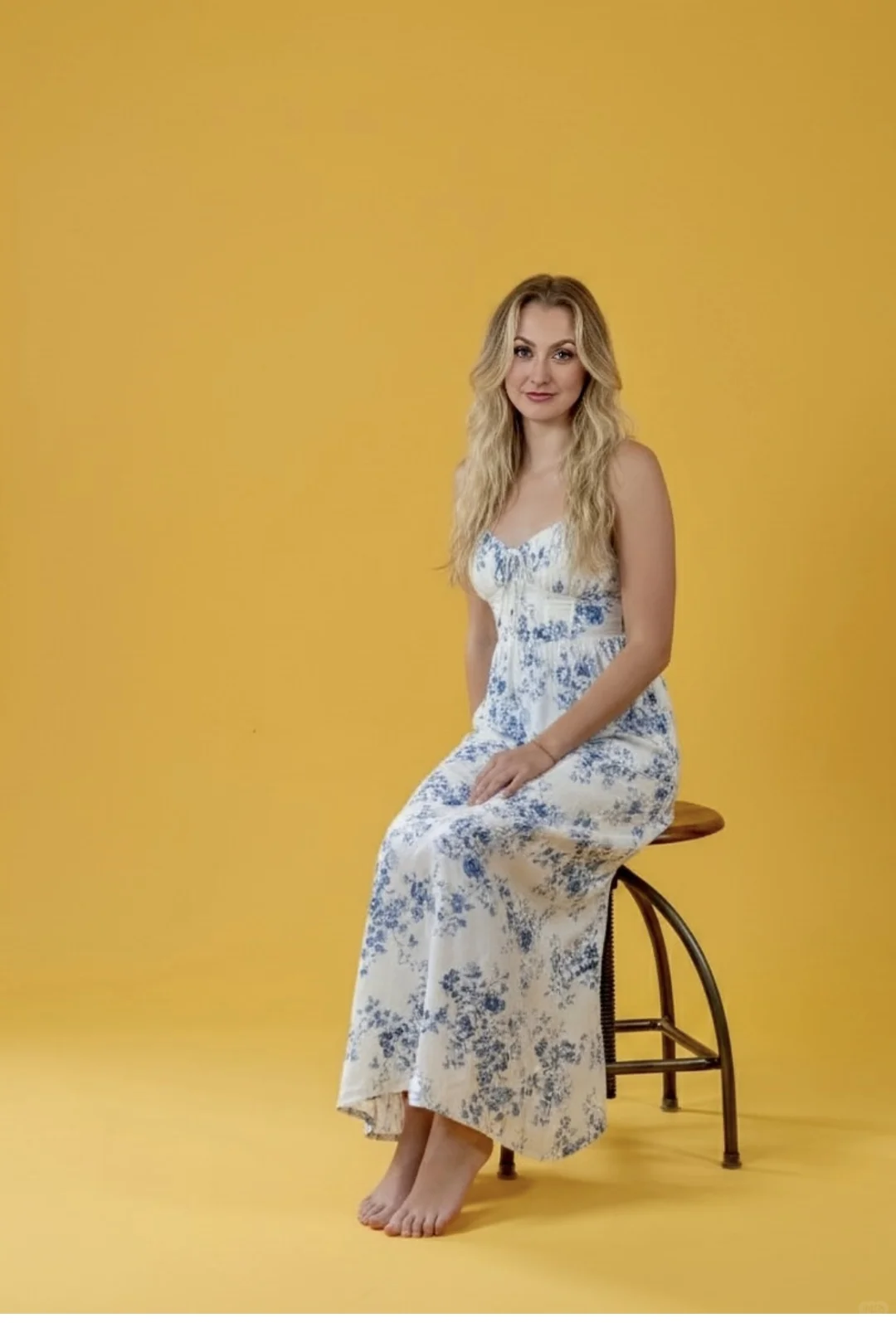 177cm金发长腿甜心女神