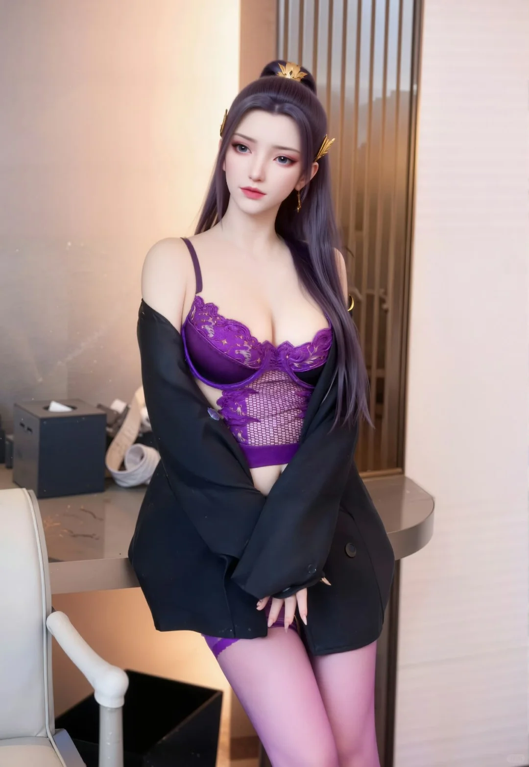 这一套真的太有韵味了！国漫女神性感穿搭