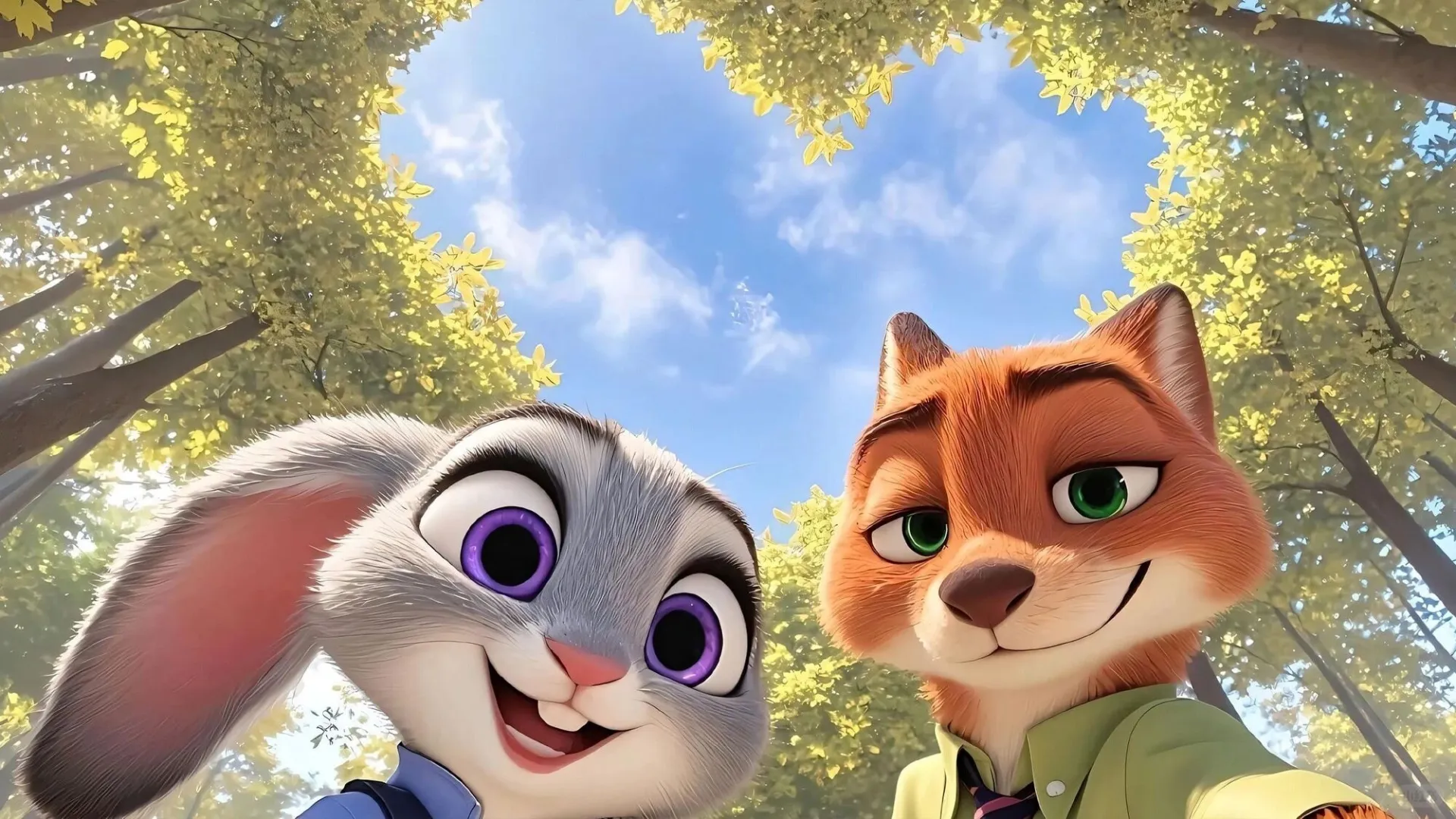 疯狂动物城｜尼克朱迪壁纸