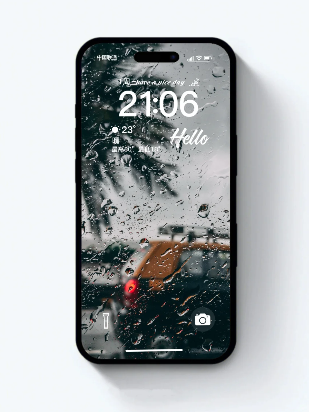 爱惨这组小众质感的隔窗雨景壁纸了！！！