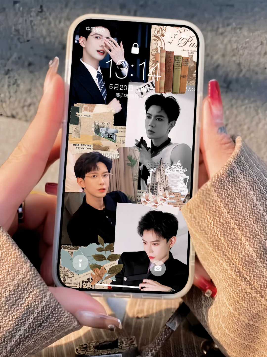 黄浩雯锁屏壁纸 谁的老公快来认领！！