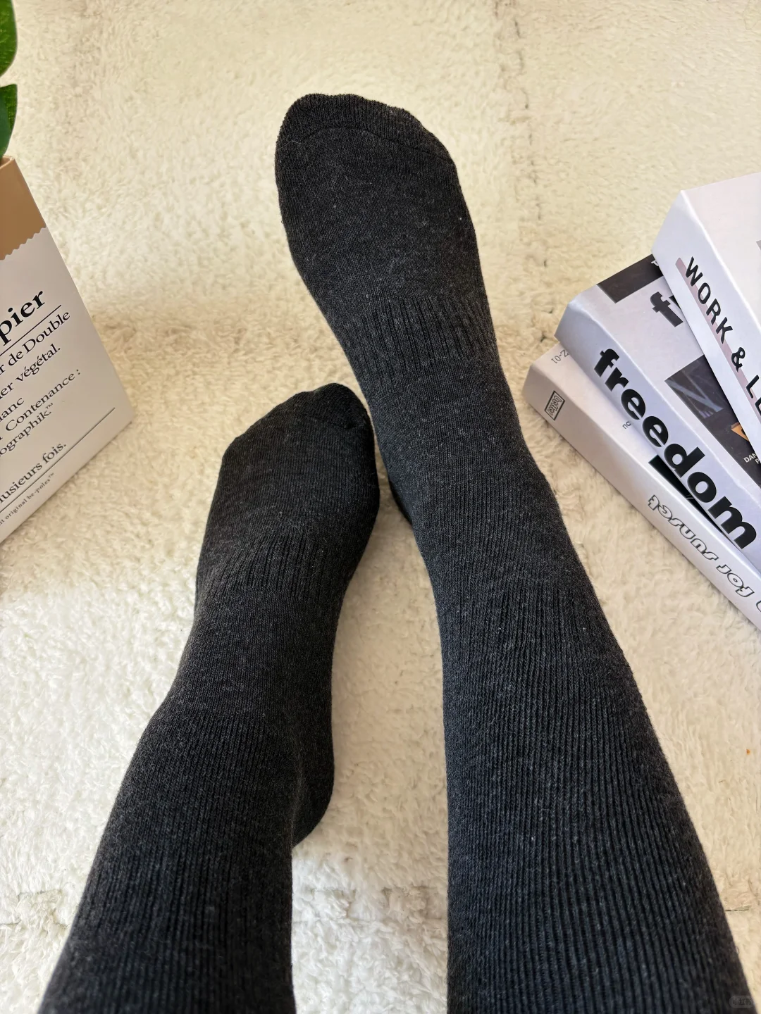 秋冬保命单品！这双长筒袜我能穿到下雪❄️