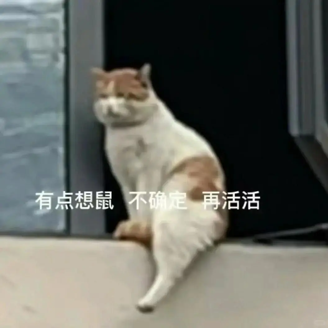 平静又疯感的表情包～🤪